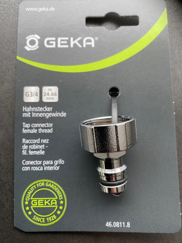 Geka Krankobbling 3/4 gjenge Metall