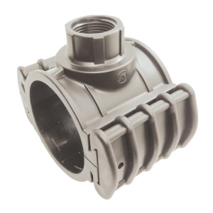 Plast Anboringsklammer 6 kg 32 mm