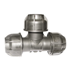 Plassim kobling T-kryss 20mm x 20 mm x 20 mm