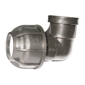 Plassim Kobling Bend 32 mm x 1" inv. gjenge