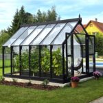 Ecoslider Arbovista svart med planter