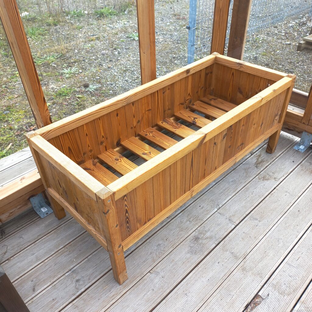 Ecoslider Arbovista trehvitt plantekasse