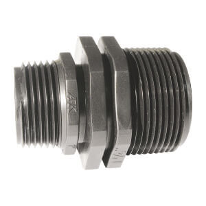 Plast nippel 1" x 3/4"